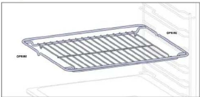 HAIER H6 ID26L5HTX - Grilaj metallic - 1