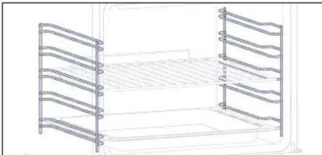 HAIER H6 ID26L5HTX - Telescopic Guides (only if present\*) - 2