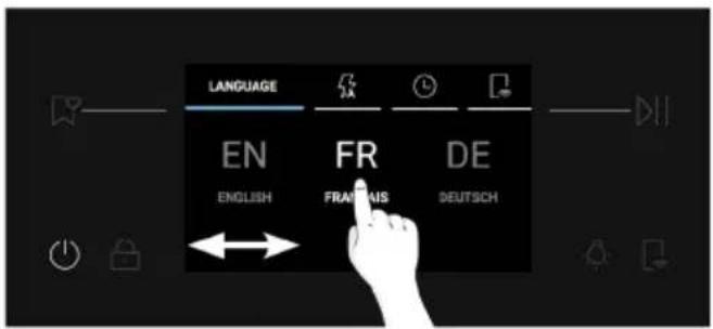 LANGUAGE EN FR DE ENGLISH FRANTIS DEUTSCH