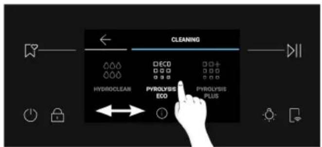 CLEANING HYDROCLEAN DECO PYROLYSIS ECO PYROLYSIS PLUS