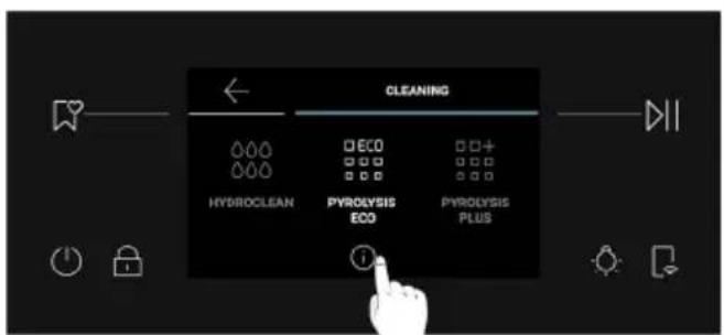 HAIER H6 ID26L5HTX - IM INNEREN DES BACKOFENS: Reinigungsfunktionen - 2