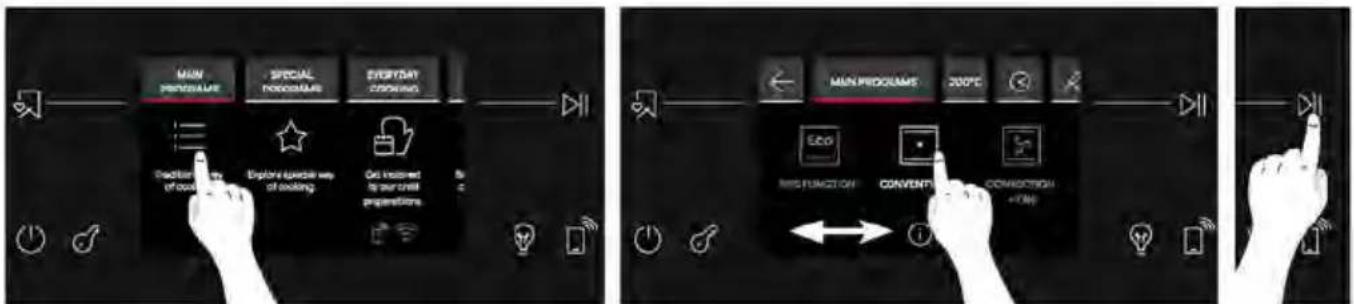 HOOVER HO6 M5C3YTB - ΡΥΘΜΙΣΗ ΛΕΙΤΟΥΡΓΙΑΣ ΨΗΣΙΜΑΤΟΣ - 1