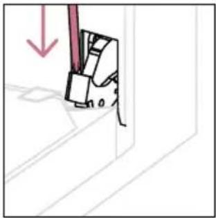 HOOVER HO6 M5C3YTB - OUTSIDE THE OVEN: removal and cleaning the glass door - 2