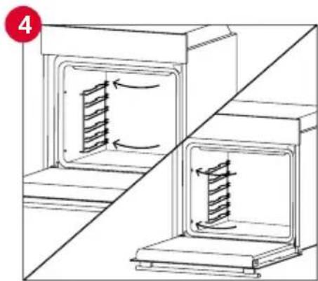 HOOVER HO6 M5C3YTB - CLEANING OF SIDE RACKS: - 4