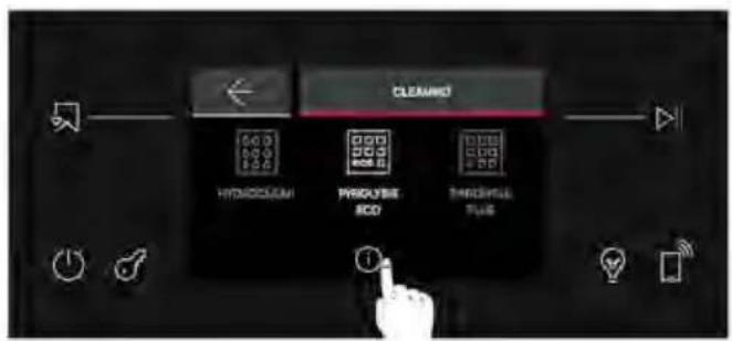 HOOVER HO6 M5C3YTB - INTERIOR DEL HORNO: funciones de limpieza - 3