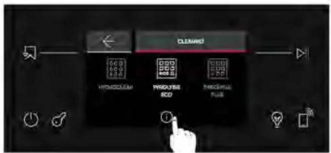 HOOVER HO6 M5C3YTB - UUNIN SISÄLLÄ: puhdistustoiminnot - 2