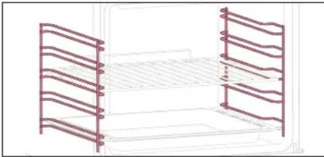 HOOVER HO6 M5C3YTB - Lateral wire grids (only if present\*) - 1