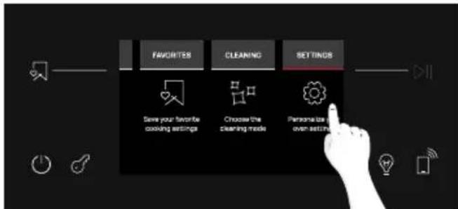 HOOVER HO6 M5C3YTB - ADDITIONAL SETTINGS - 1