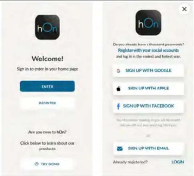 HOOVER HO6 M5C3YTB - NEW USER REGISTRATION - 1