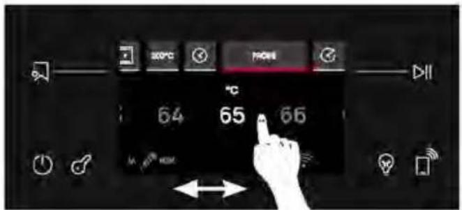 HOOVER HO6 M5C3YTB - AJUSTAR TEMPERATURA - 12