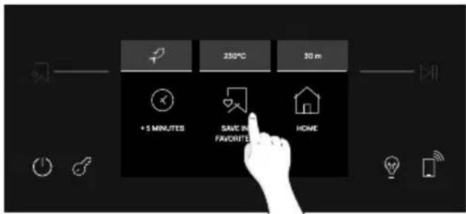 HOOVER HO6 M5C3YTB - Save recipes as Favorites: - 1