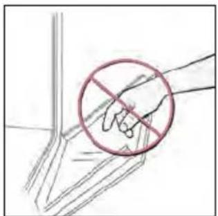 HOOVER HO6 M5C3YTB - OUTSIDE THE OVEN: removal and cleaning the glass door - 5