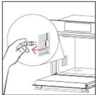 HOOVER HO6 M5C3YTB - Changing the lateral bulb: - 3