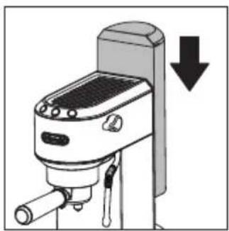 DELONGHI Magnifica S ECAM21.117.B - PREPARING YOUR MACHINE FOR FIRST USE - 4