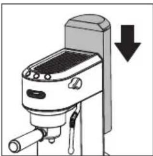 DELONGHI Magnifica S ECAM21.117.B - FAIRE DE L'EAU CHAUDE - 7