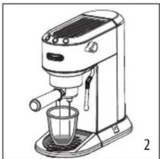 DELONGHI Magnifica S ECAM21.117.B - MAKING CAPPUCCINO - 2