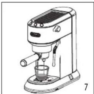 DELONGHI Magnifica S ECAM21.117.B - HOW TO MAKE ESPRESSO COFFEE - 7