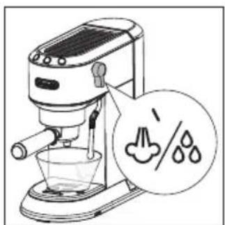 DELONGHI Magnifica S ECAM21.117.B - PREPARING YOUR MACHINE FOR FIRST USE - 7