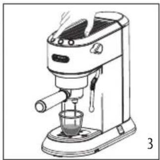 DELONGHI Magnifica S ECAM21.117.B - PROGRAMMER LA QUANTITÉ DE CAFÉ POUR LA TASSE - 4