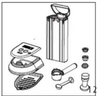 DELONGHI Magnifica S ECAM21.117.B - PREPARANDO SU MÁQUINA PARA EL PRIMER USO - 1