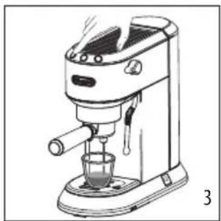 DELONGHI Magnifica S ECAM21.117.B - PROGRAMMING THE QUANTITIES OF COFFEE IN THE CUP - 4