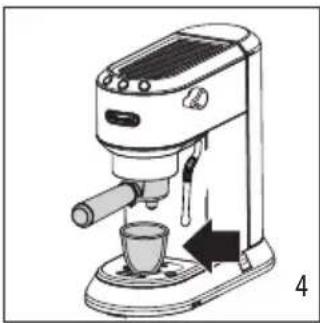 DELONGHI Magnifica S ECAM21.117.B - COMMENT PRÉPARER UN ESPRESSO EN UTILISANT LES DOSETTES - 4