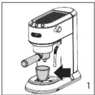 DELONGHI Magnifica S ECAM21.117.B - PROGRAMACIÓN DE LAS CANTIDADES DE CAFÉ EN LA TAZA - 1