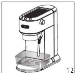 DELONGHI Magnifica S ECAM21.117.B - DESCALING - 5