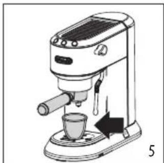 DELONGHI Magnifica S ECAM21.117.B - HOW TO MAKE ESPRESSO COFFEE - 5