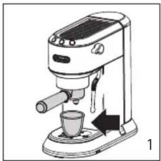 DELONGHI Magnifica S ECAM21.117.B - PROGRAMMER LA QUANTITÉ DE CAFÉ POUR LA TASSE - 1