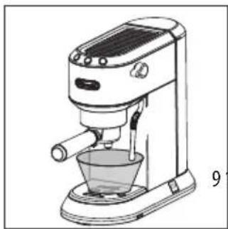 DELONGHI Magnifica S ECAM21.117.B - PRÉPARATION DE LA MACHINE POUR LA PREMIÈRE UTILISATION - 4
