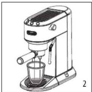 DELONGHI Magnifica S ECAM21.117.B - PREPARAR UN CAPUCHINO - 2