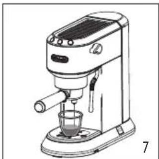 DELONGHI Magnifica S ECAM21.117.B - COMMENT PRÉPARER UN CAFÉ ESPRESSO - 7