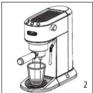 DELONGHI Magnifica S ECAM21.117.B - PRÉPARER UN CAPPUCCINO - 2