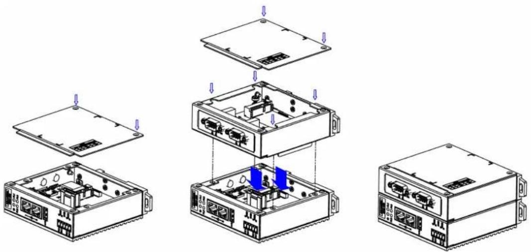 Advantech ECU-150 - Assembly of Expansion Module - 1