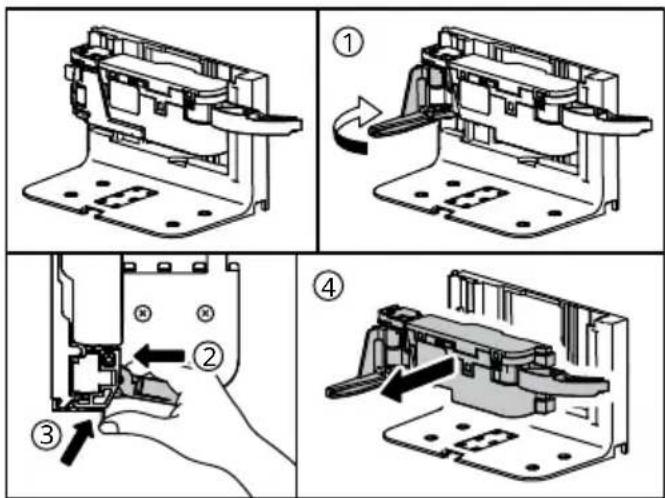 IKEA UTRUSTA 502.387.02 - UTRUSTA УТРУСТА Демонтаж привідного механізму - 1