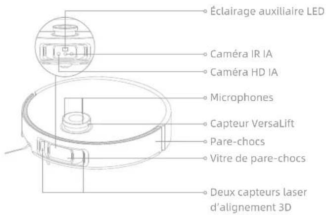 DREAME X50 Ultra - Robot et capteurs - 1