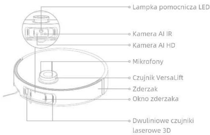 DREAME X50 Ultra - Robot i czujniki - 1