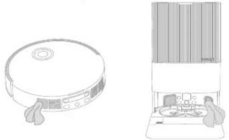 DREAME X50 Ultra - Bocchette di svuotamento automatico - 1