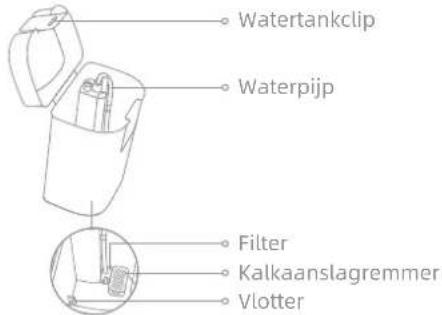 DREAME X50 Ultra - Schoonwatertank - 1