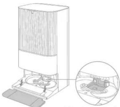 DREAME X50 Ultra - Installer la plaque d'extension de rampe - 1