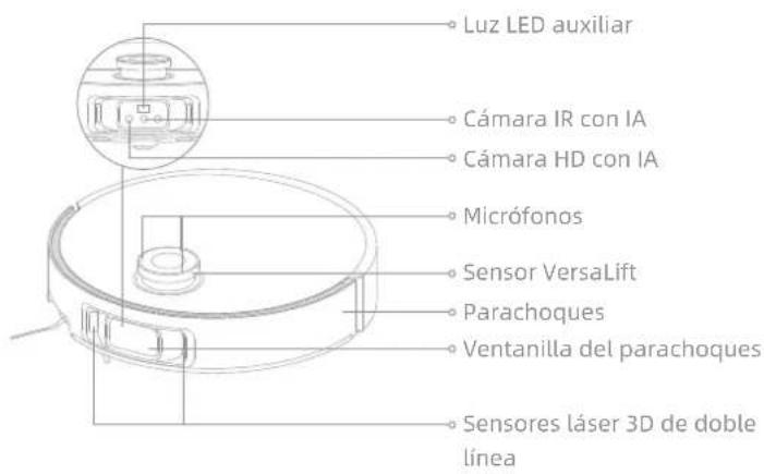 DREAME X50 Ultra - Robot y sensores - 1