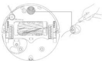 DREAME X50 Ultra - Rueda omnidireccional - 1