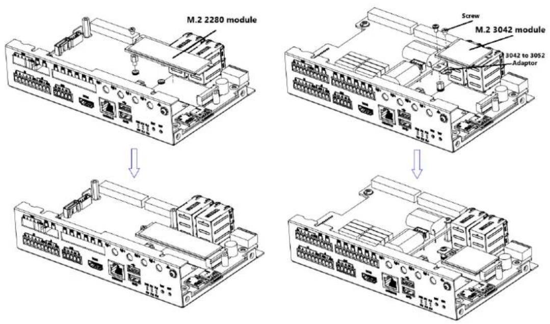 Advantech ECU-1170 - M.2 Slot Module Assembly - 1