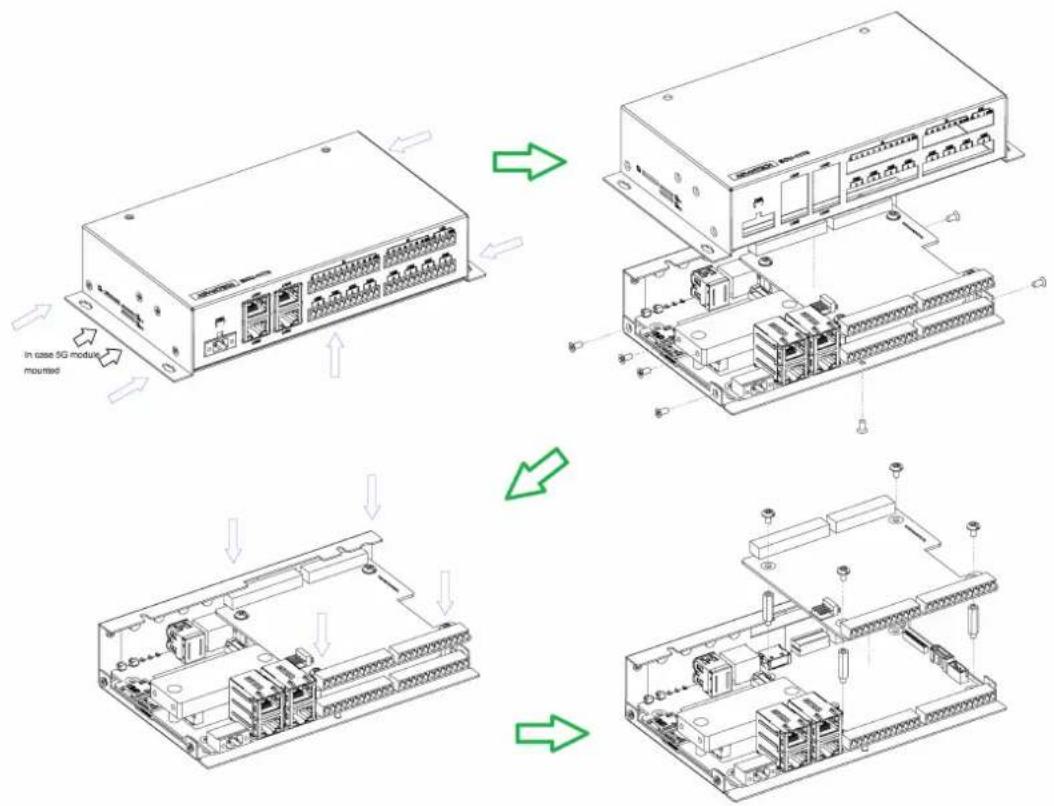 Advantech ECU-1170 - Jumper and RTC Battery Location - 1