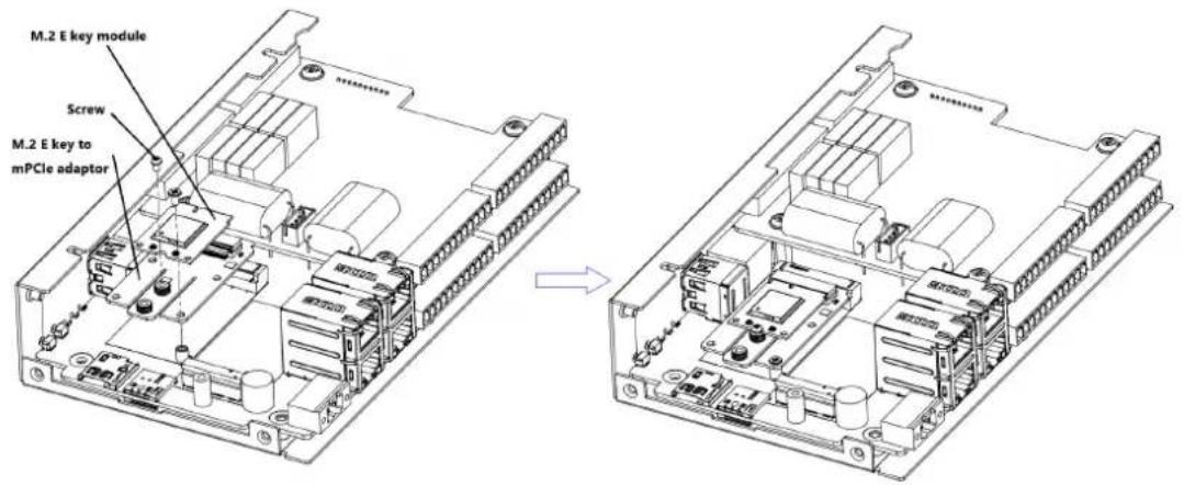 Advantech ECU-1170 - Mini-PCIe Slot Module Assembly - 1