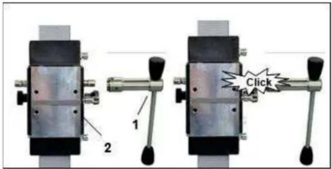 Eibenstock DBE 250 R - Fixation du tourniquet - 1