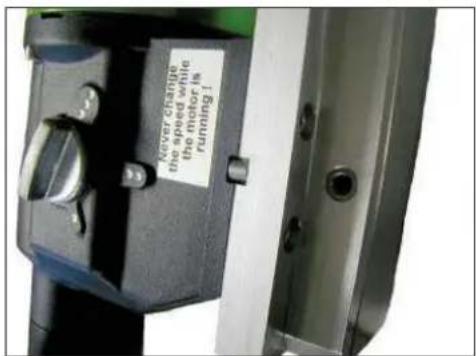 Eibenstock DBE 250 R - Montage der Maschinenplatte - 2