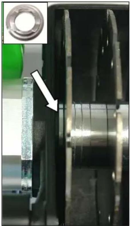 Eibenstock EMF 125.2 - • Pre-selection of the Groove Width : - 1