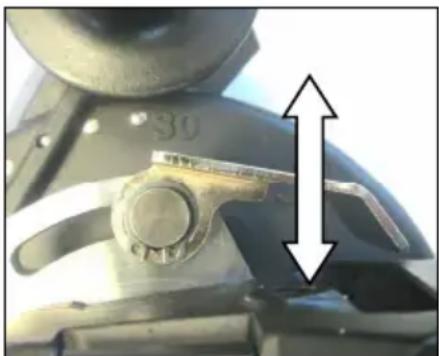 Eibenstock EMF 125.2 - Pre-selection of the Cutting Depth - 1